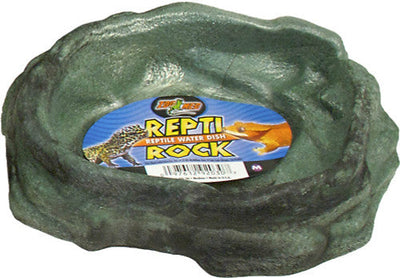 Zoo Med Repti Rock Water Dish Assorted MD - Reptile