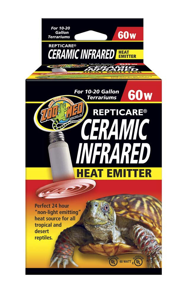 Zoo Med ReptiCare Ceramic Infrared Heat Emitter 60 Watts