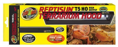 Zoo Med ReptiSun T5 HO High Output Terrarium Hood 14 in