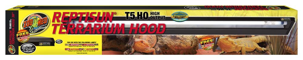 Zoo Med ReptiSun T5 HO High Output Terrarium Hood 36 in