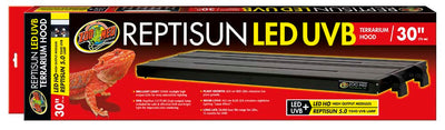 Zoo Med ReptiSun T5 LED UVB Terrarium Hood 30 in