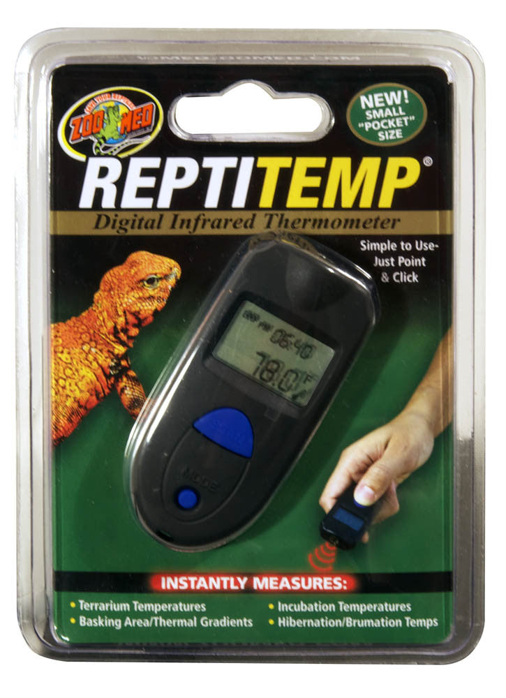 Zoo Med ReptiTemp Digital Infrared Thermometer Black
