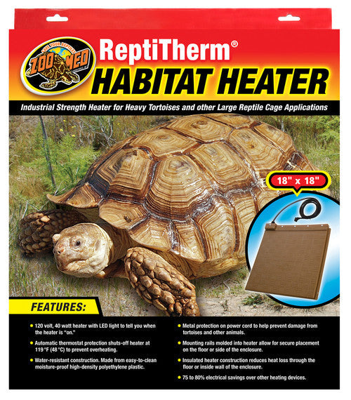 Zoo Med ReptiTherm Habitat Heater 40 Watts - Reptile