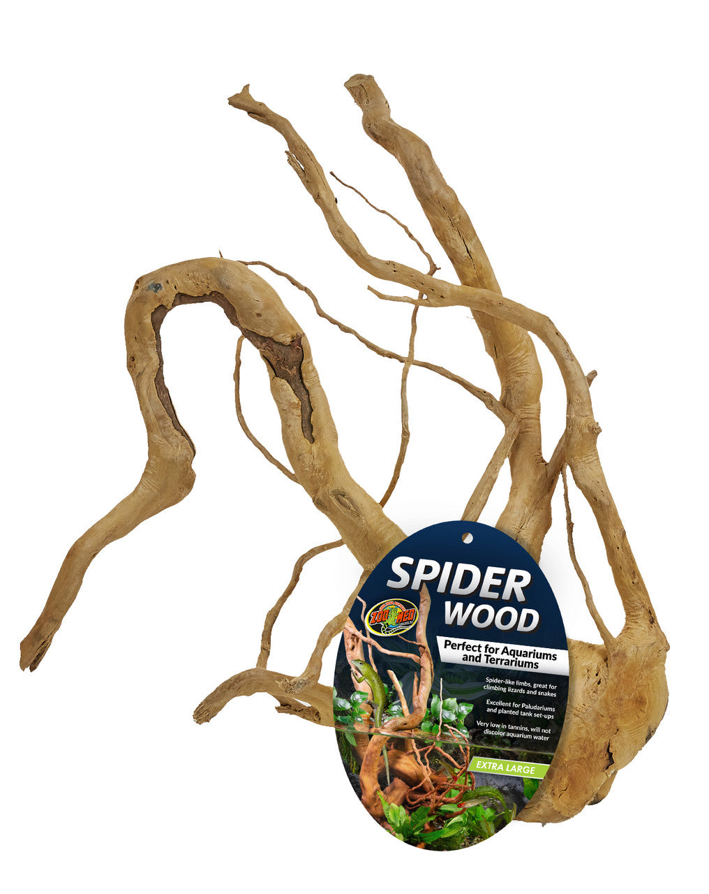 Zoo Med Spider Wood Brown XL