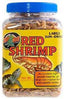 Zoo Med Sun - Dried Large Red Shrimp Reptile Food 2.5 oz