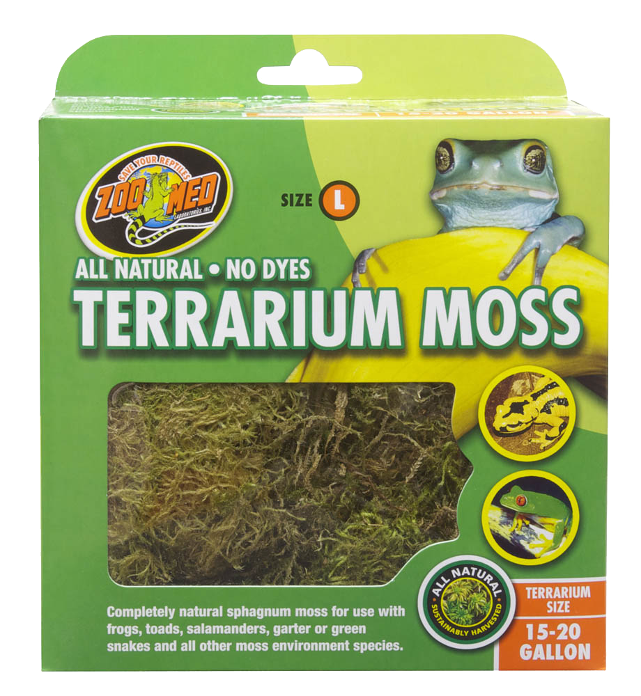 Zoo Med Terrarium Moss Substrate Green 15/20gal LG