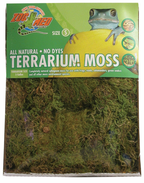 Zoo Med Terrarium Moss Substrate Green 5gal SM - Reptile