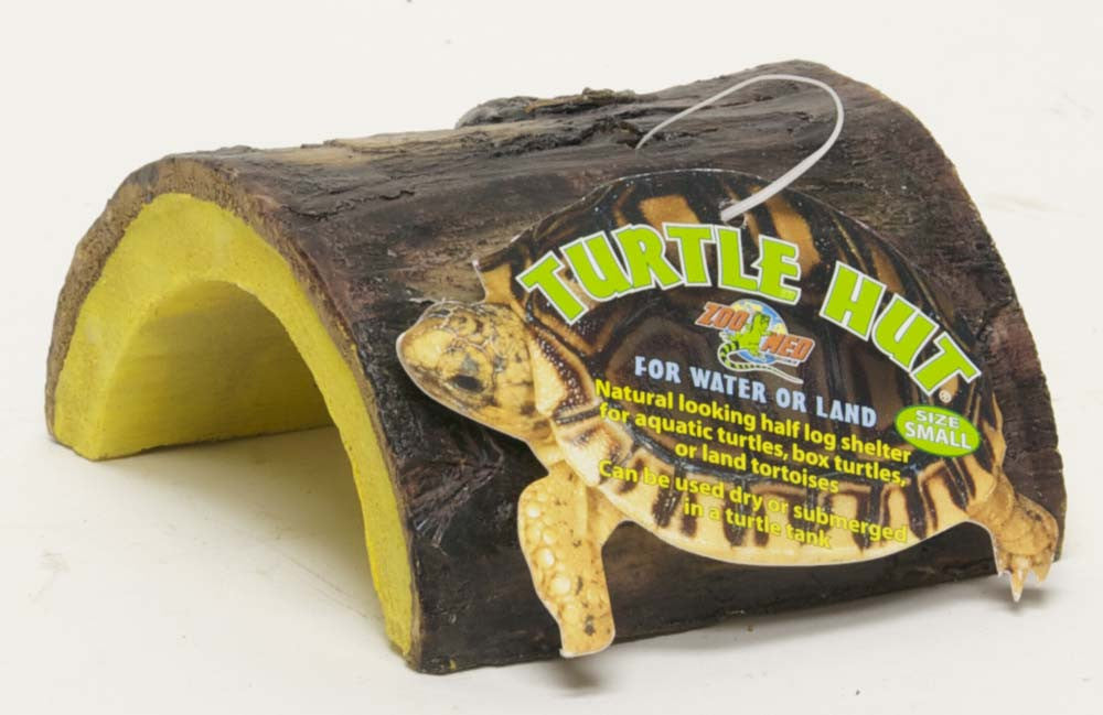 Zoo Med Turtle Hut Brown/Yellow SM