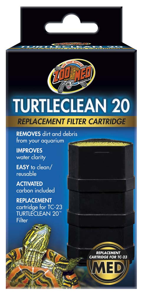 Zoo Med TurtleClean 20 Replacement Filter Cartridge MD (D)