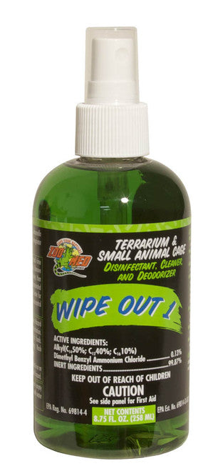 Zoo Med Wipe Out 1 8.75 fl. oz - Reptile