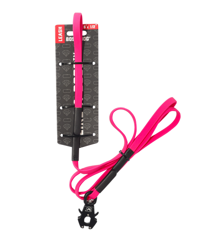 Boss Dog Tactical TPU Dog Leash Hot Pink 6 ft 850065051390