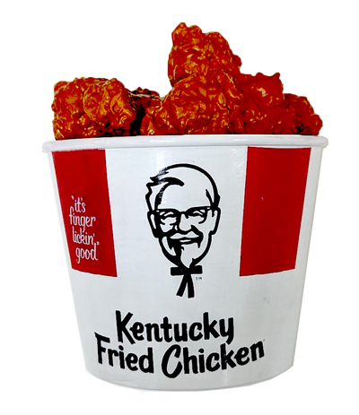 Spot Kentucky Fried Chicken Vinyl Dog Toy Chicken Bucket 6 in 077234332283