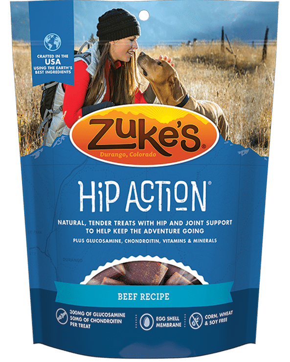 Zuke's Hip Action Beef Recipe 6oz {L+1x} 134375 013423211113