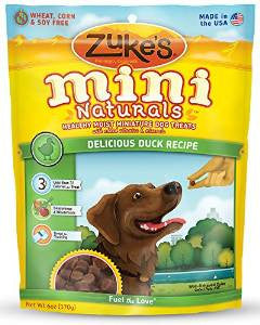 Zuke's Mini Naturals Duck Recipe 6oz {L+1} 134363 613423330533