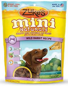 Zuke’s Mini Naturals Rabbit Recipe 6oz {L + 1x} 134369 - Dog