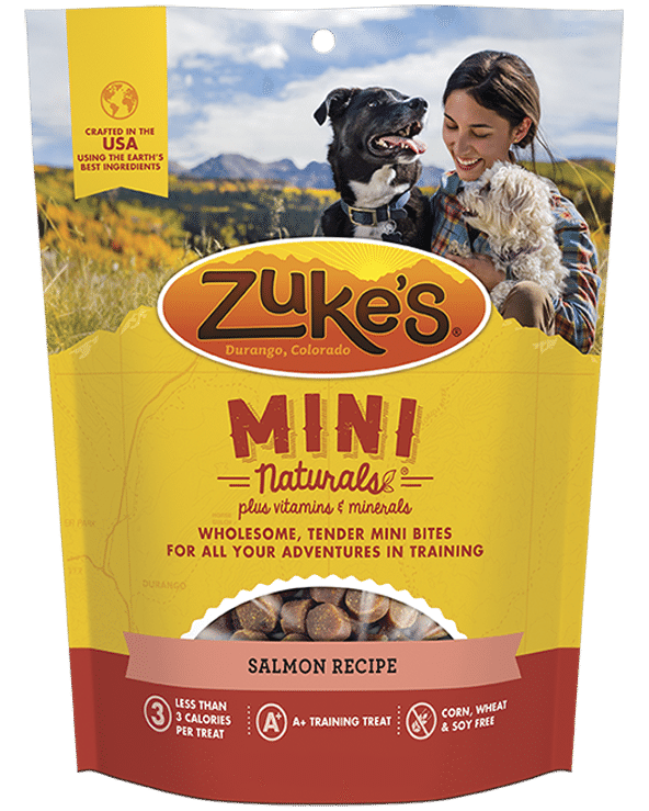 Zuke's Mini Naturals Salmon Recipe 16oz {L+1x} 134366 013423330241