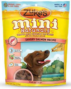Zuke's Mini Naturals Salmon Recipe 6Z {L+1x} 134280 013423330548