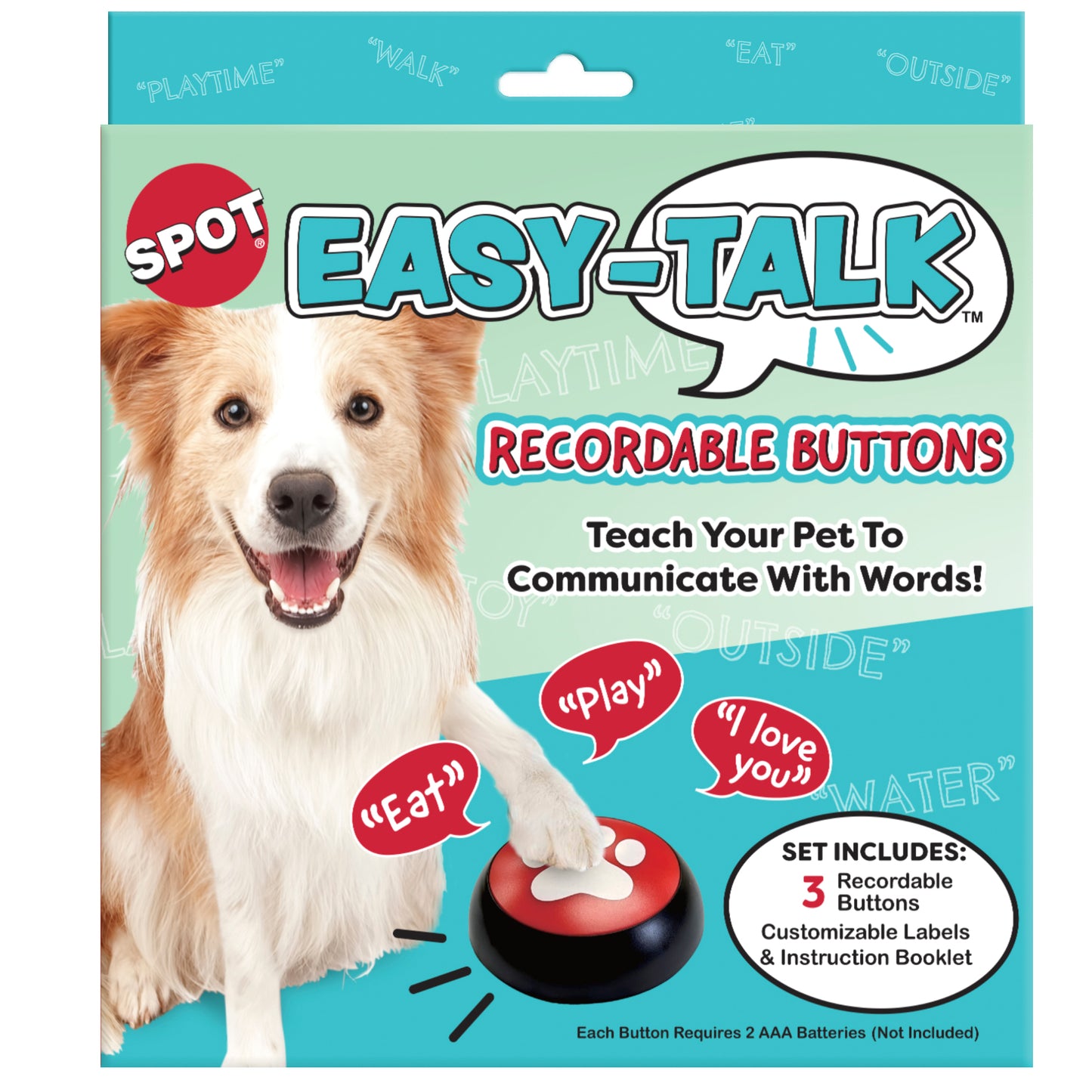 Spot Easy Talk Recordable Buttons 077234547397