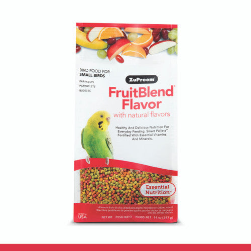ZuPreem FruitBlend Bird Food Small Birds 0.875 lb