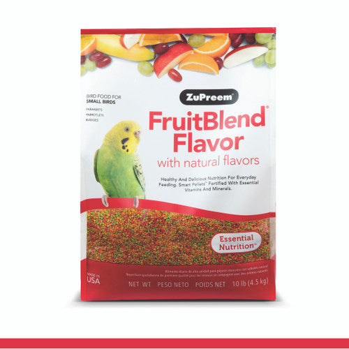 ZuPreem FruitBlend Bird Food Small Birds 10 lb
