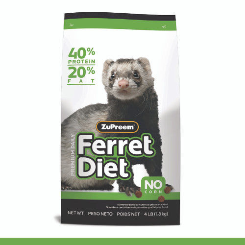 ZuPreem Premium Ferret Diet Dry Food 4 lb - Small - Pet