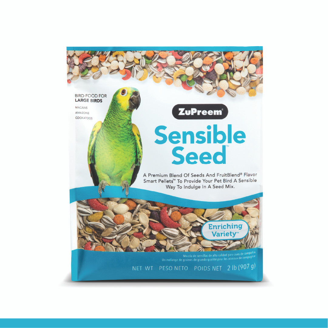 ZuPreem Sensible Seed Bird Food Large Birds 2 lb