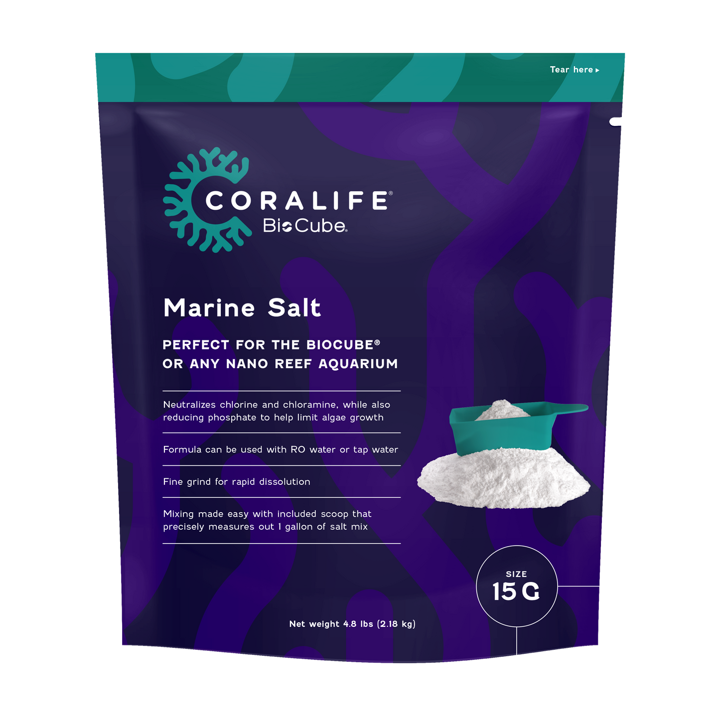 Coralife BioCube® Marine Salt 15 g 096316002456
