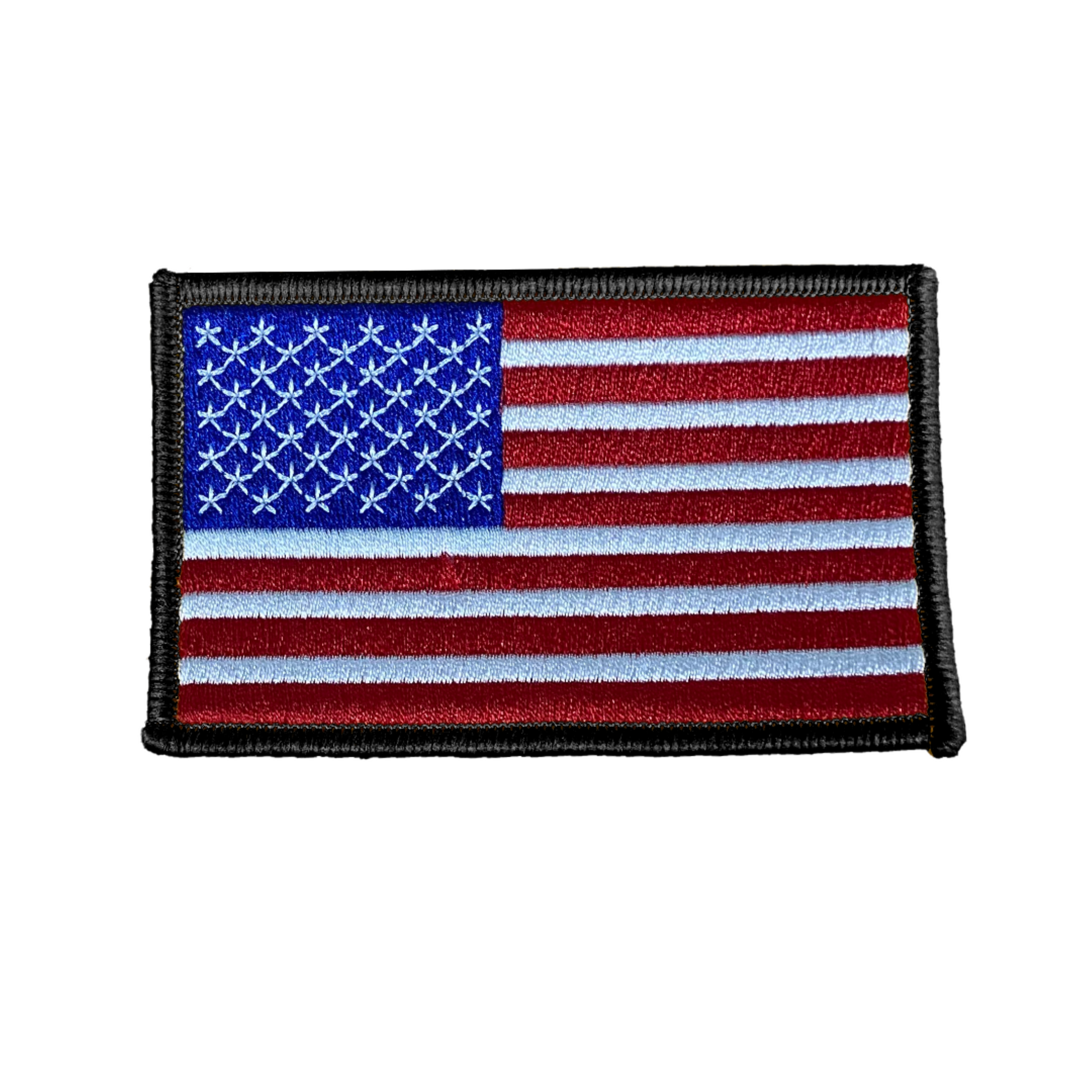 Boss Dog Tactical Harness Patch Full Color USA Flag Large 850030579928